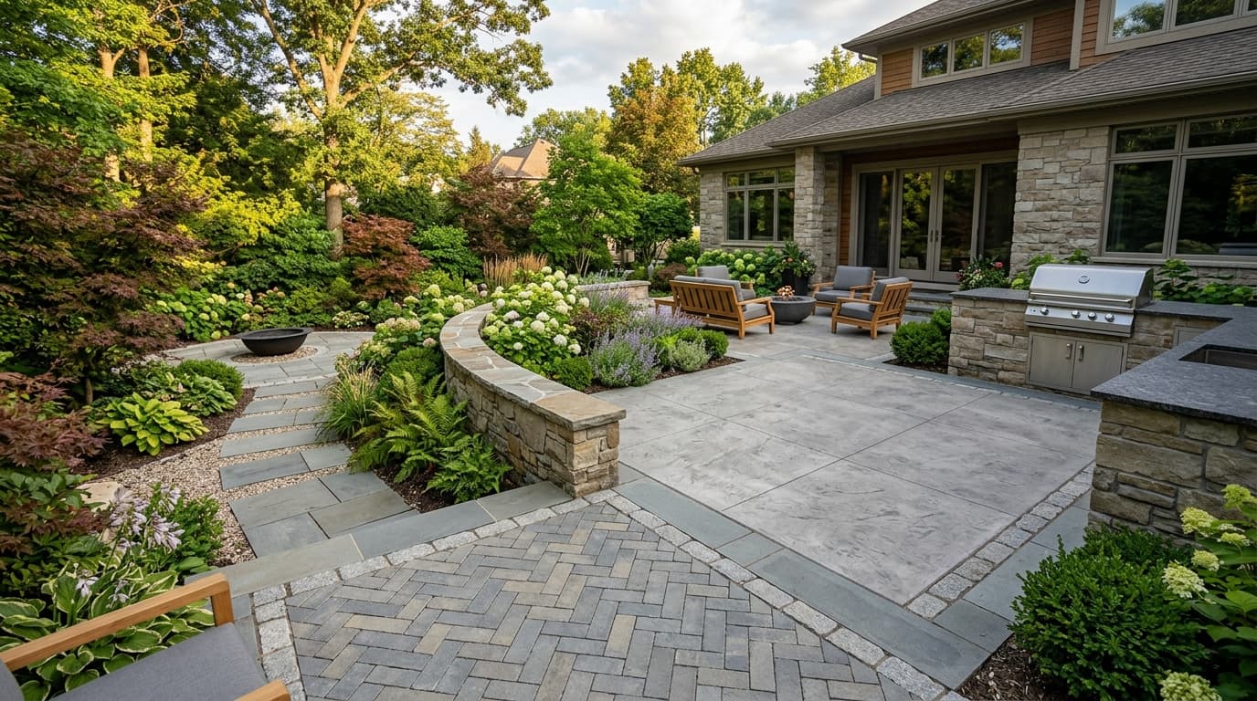 Concrete, Patios & Pavers service in Northeast Ohio